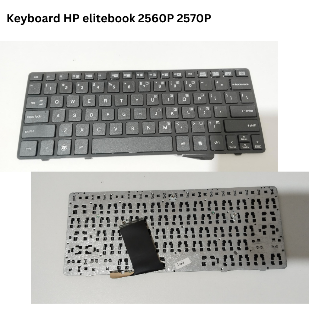 Keyboard Laptop HP Elitebook 2560 2560P 2570P