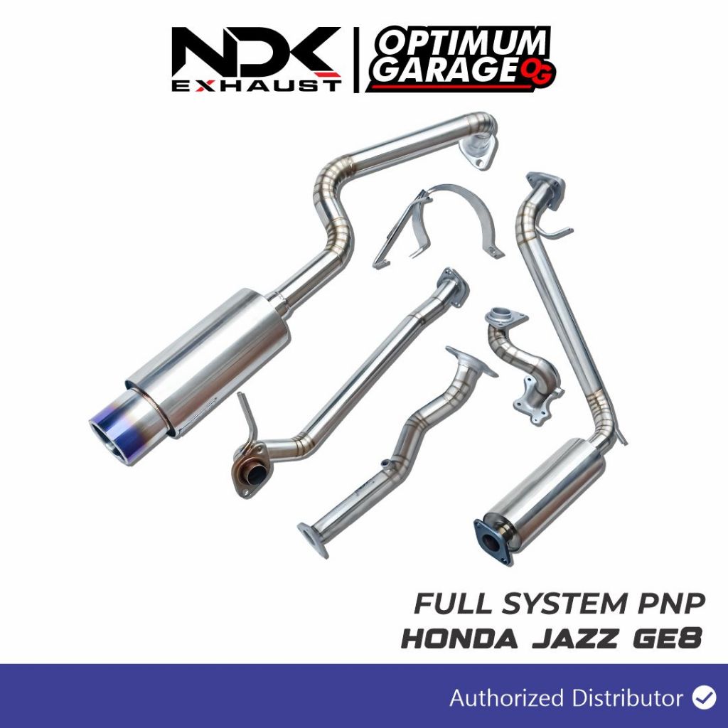 FULL SISTEM PNP KNALPOT MOBIL NDK EXHAUST MUFFLER DK-03V4 RESONATOR HOLD DOWNPIPE FRONTPIPE MOBIL JA