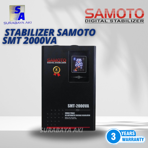 SAMOTO Stabilizer 2000VA Stavolt Single Phase Stavolt SMT2000VA Stabiliser SMT