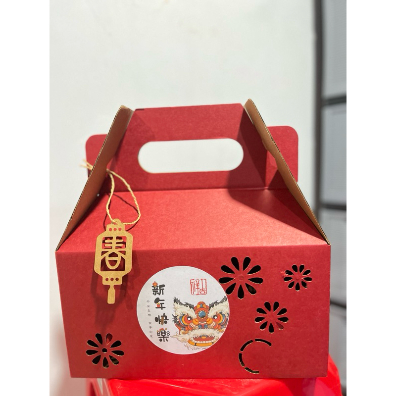 

NEW (HI 202) KOTAK HAMPERS 8BAO TENTENG CNY / GIFT BOX IMLEK
