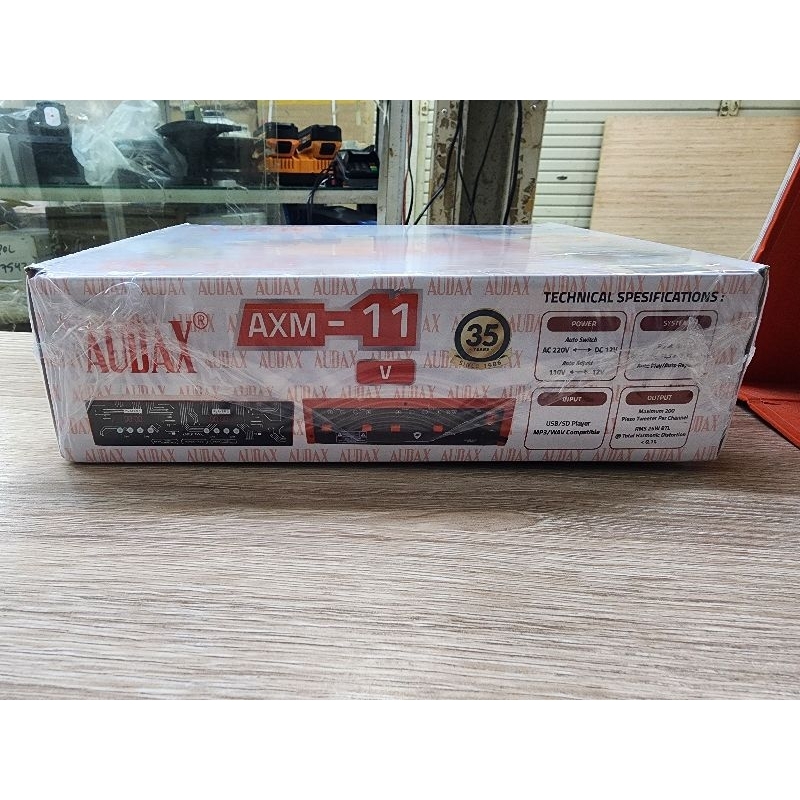 amplifier mesin walet audax AXM11 / AXM 11 Digital versi 5 – DUAL POWER