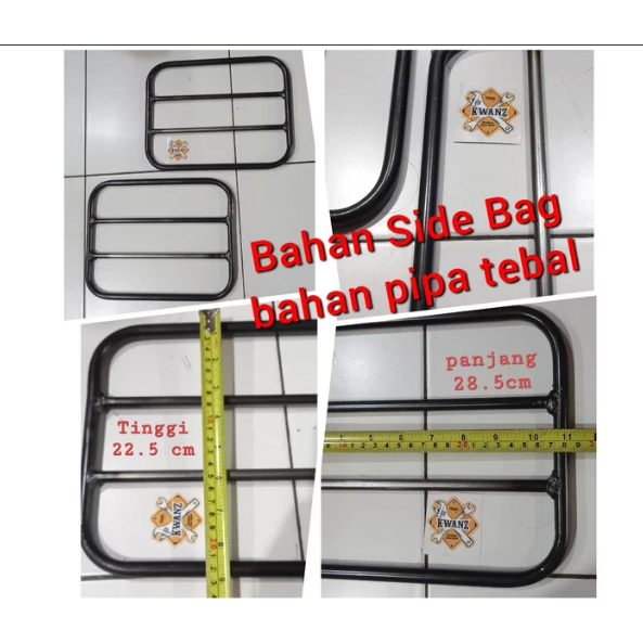 side bag bahan side bag trail side bag kawasaki KLX side bag honda crf side bag motor rak samping mo
