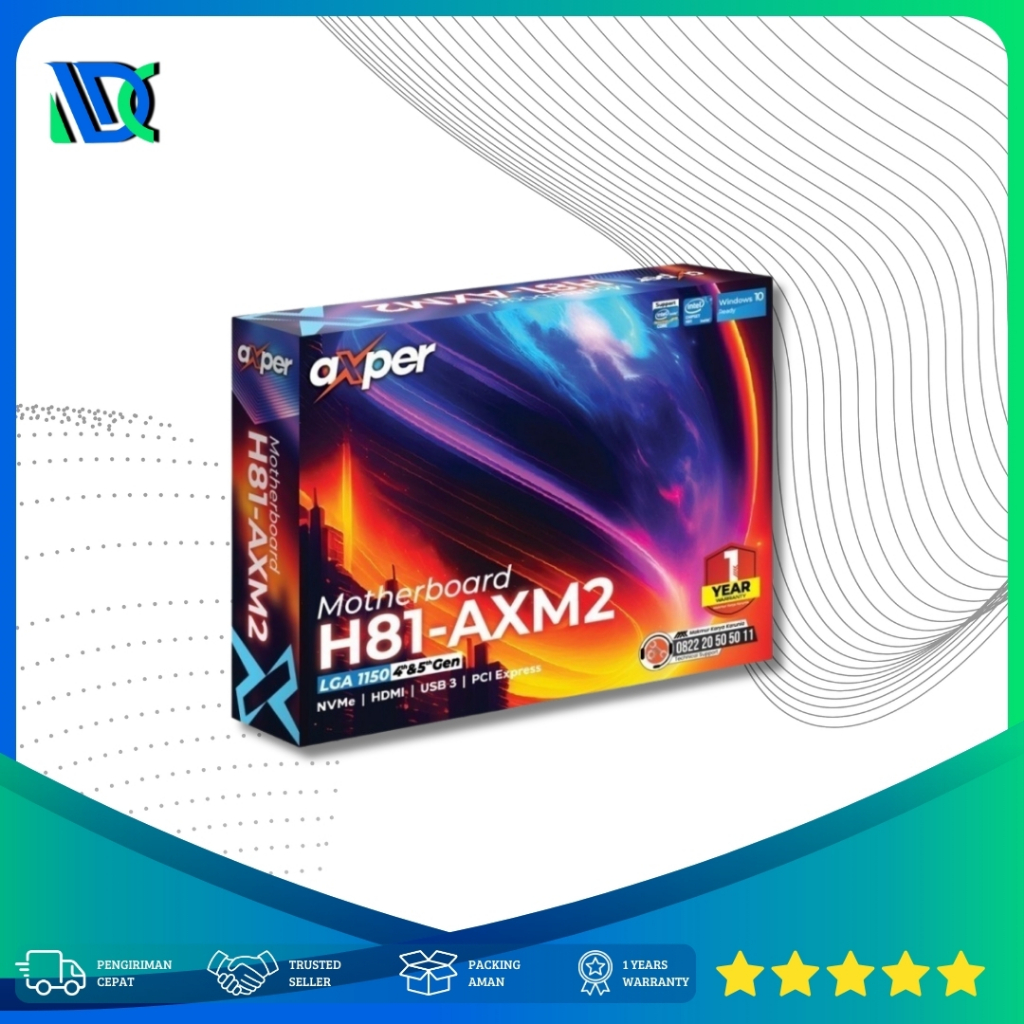 Mobo / Motherboard H81 Socket LGA 1150 AXM2 NVME support nvme NEW