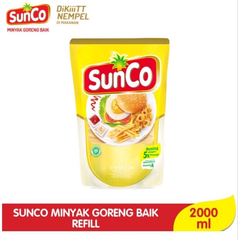 

MINYAK GORENG SUNCO,BIMOLI,FILMA,MASKU,KUNCIMAS,SANIA 2LT