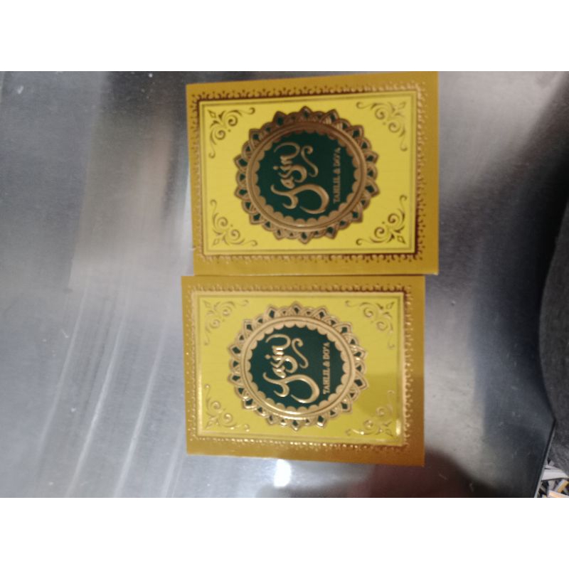 BUKU YASIN & TAHLIL SOFT COVER EMBOS EMAS ISI 224 HALL+ PLATIK