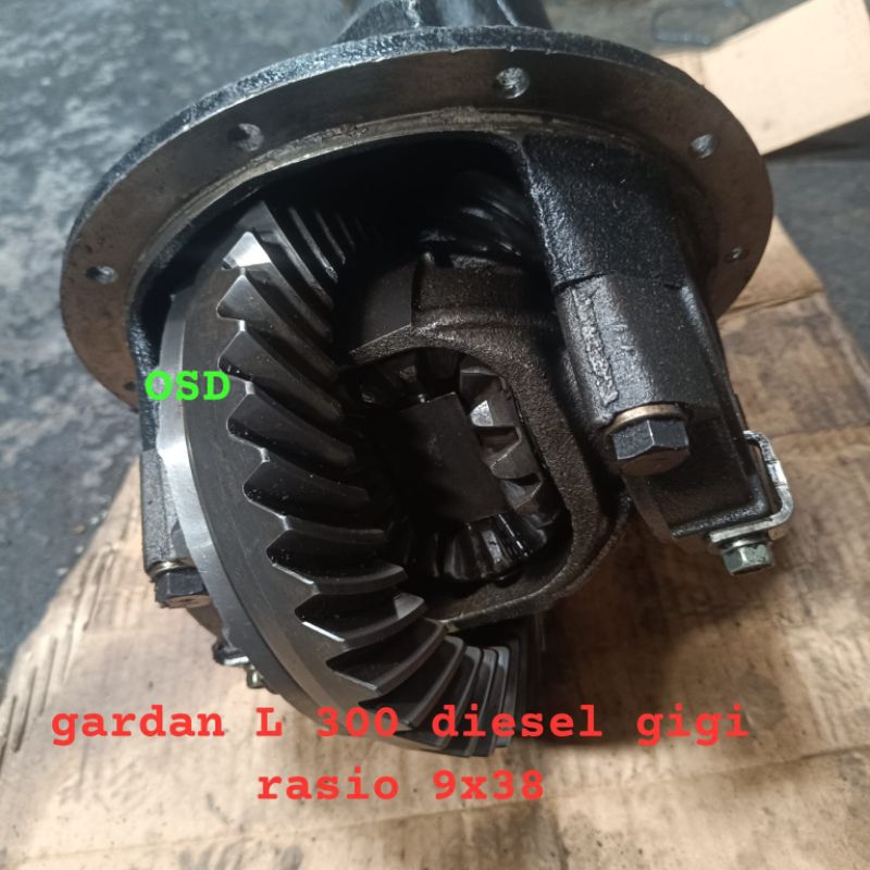 gardan L300 diesel gigi rasio 9x38 copotan