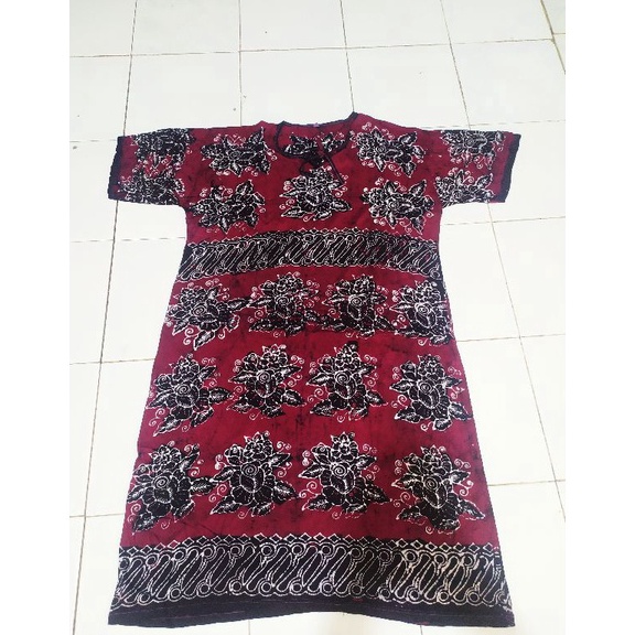 KODE U96C Daster batik tuban Daster jumbo batik Daster super jumbo terlaris