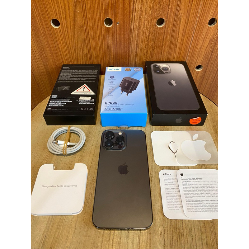 Second iBox iPhone 13 Pro 512GB Graphite Fullset Murah
