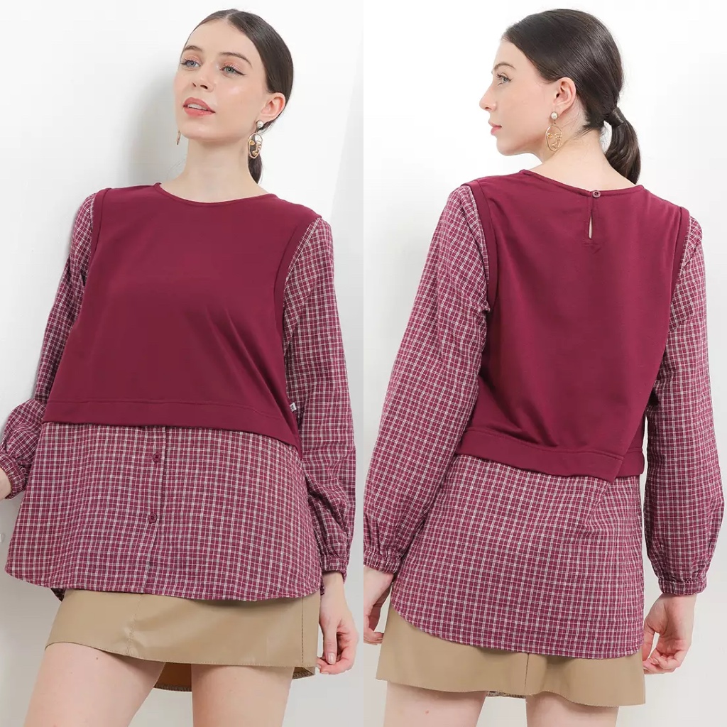 EXPAND Divee Blouse (Pakaian Blouse Wanita ss)