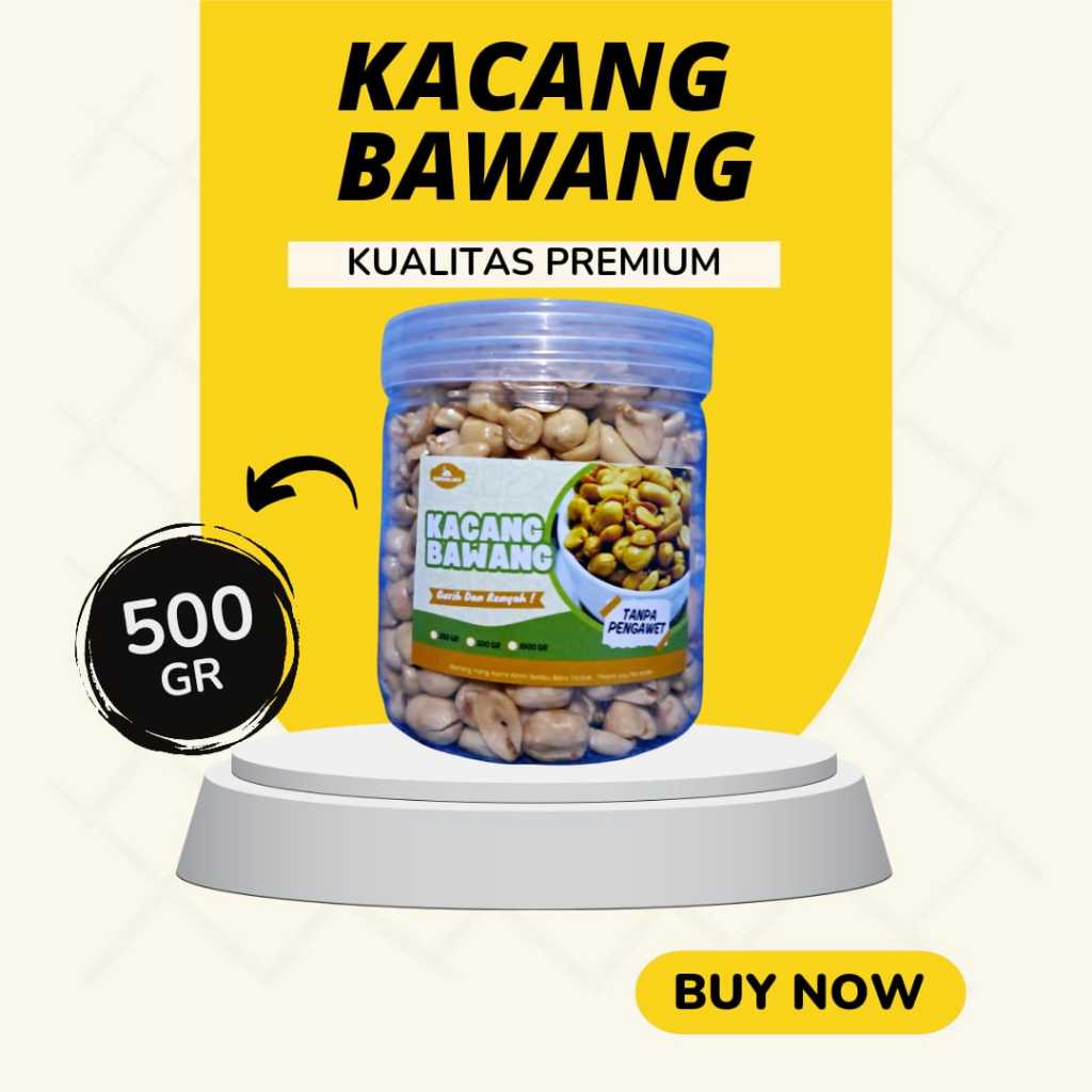 

KACANG BAWANG PREMIUN GURIH & RENYAH HARGA MURAH
