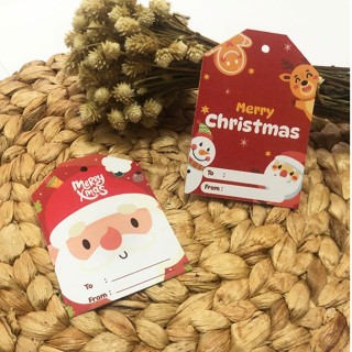 

Hang Tag Merry Chrismast / Natal Tali Emas