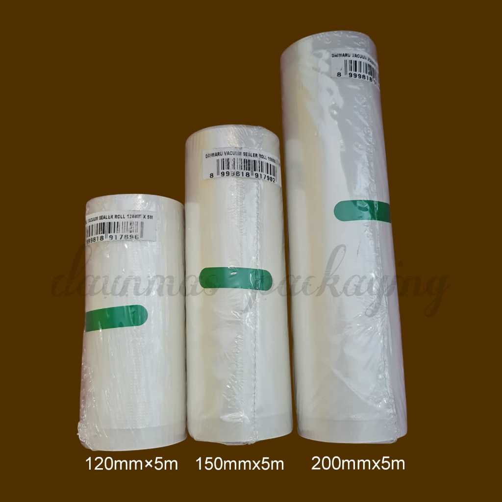 Vacuum Sealer Roll Plastik Vakum Makanan Bintik Embos Roll