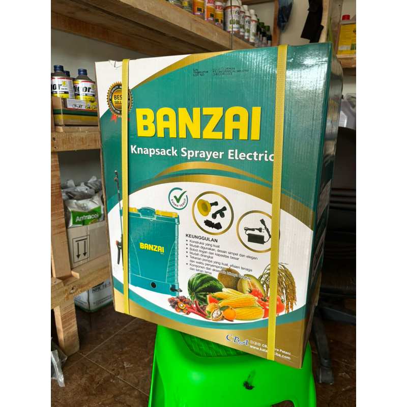 TANGKI SPRAYER BANZAI CBA (16 Liter) - Tank / Tangki / Tengki / Mesin semprot / Seprayer / Sepreyer 