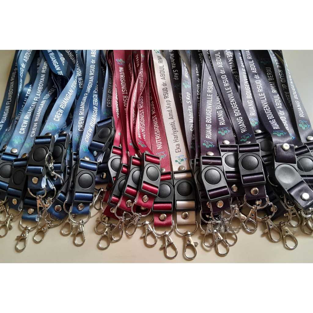 

Tali Lanyard Custom Terbaik full Warna