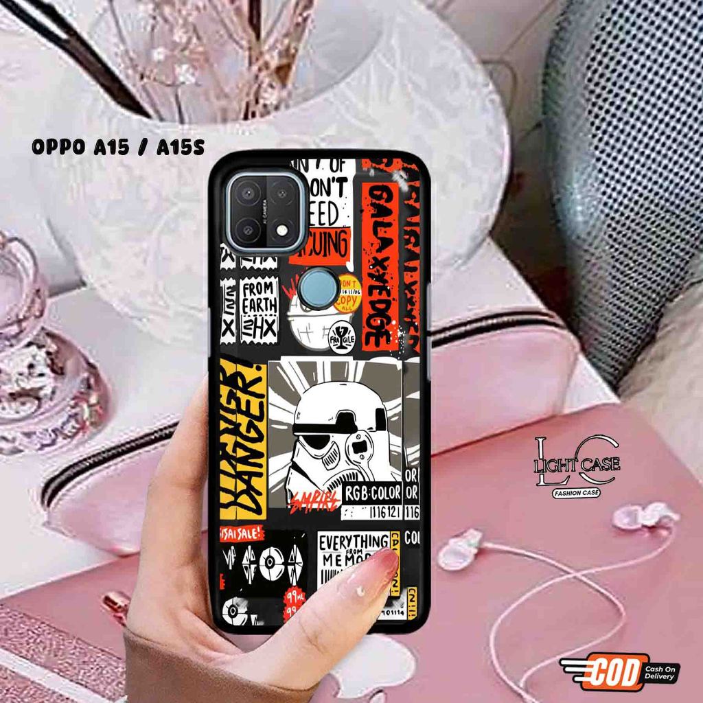 CASE GLOSSY OPPO A15 / A15S dan ALL TYPE SMARTPHONE & ANDROID Bisa request tipe Case Hp sofcase/casi