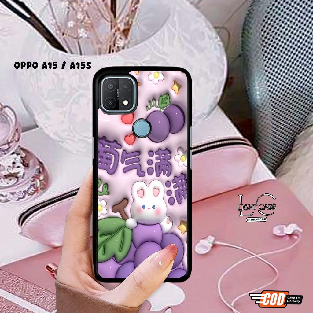 CASE GLOSSY OPPO A15 / A15S dan ALL TYPE SMARTPHONE & ANDROID Bisa request tipe Case Hp sofcase/casi