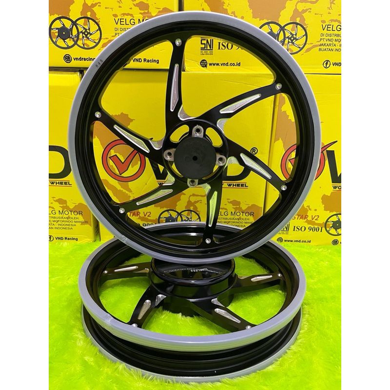 VELG VND SIX STAR V2 BEAT/SCOPPY/GENIO/VARIO 110 VND SIX STAR V2/PELEK VELEK VELG VND SIX STAR V2 VA