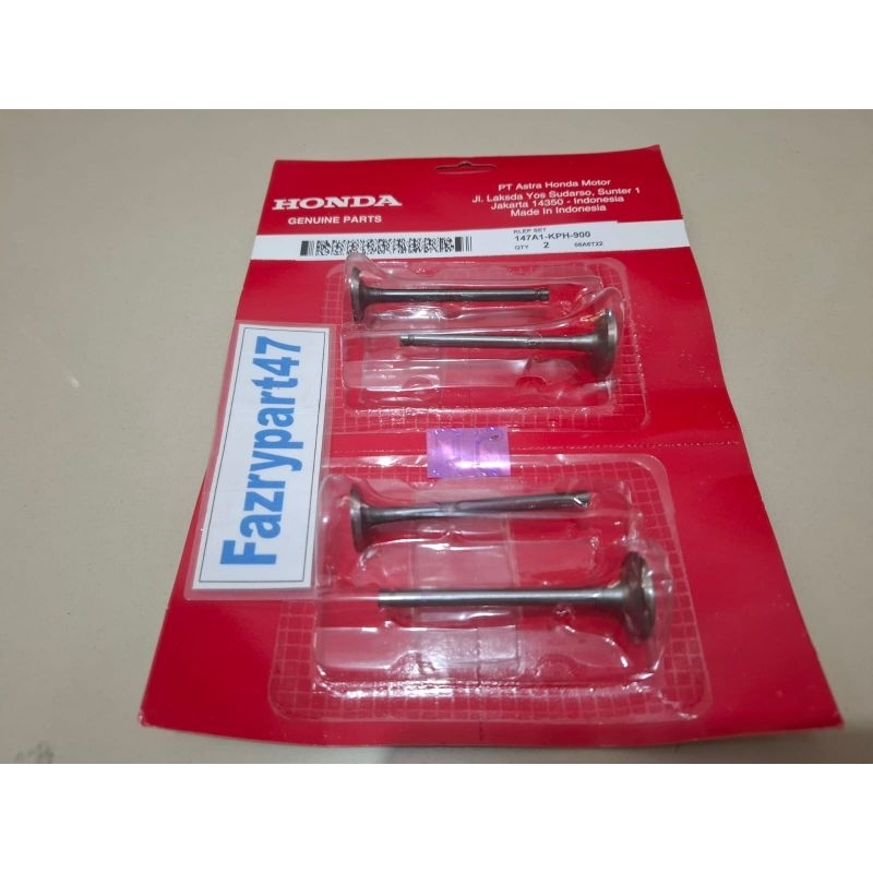 Klep Set Payung Klep 4 Set Karisma Supra X 125 (KPH) Original