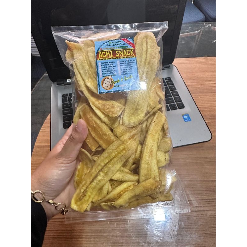 

Keripik pisang gurih asin