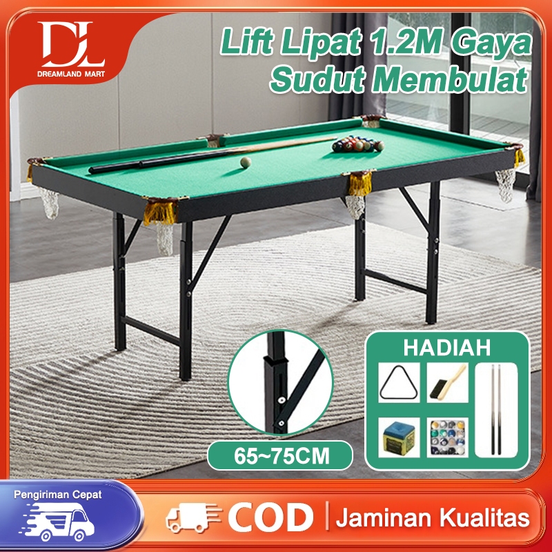 Lipat meja mainan biliar/Mini Pool Table / Meja Billiard Mini / Billiard Table Folded Legs