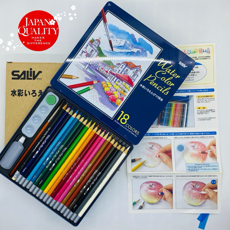 

ORIGINAL JAPAN PENCIL WARNA 24COLOR