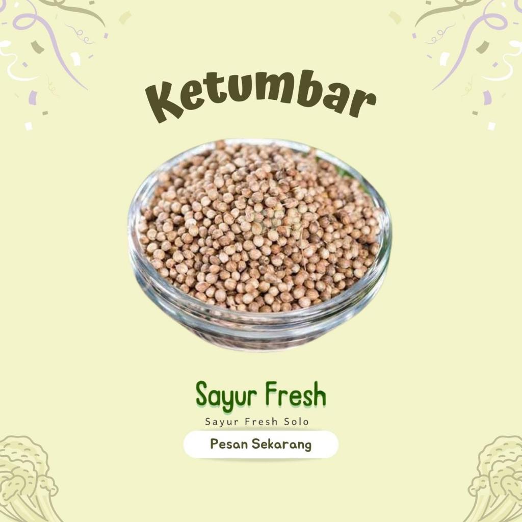 

Ketumbar Rempah - Sayur Fresh Solo