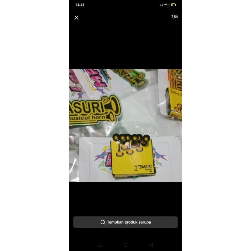 MINIATUR CORONG BASURI (KECIL)