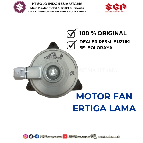 Motor Fan / Kipas Radiator Ertiga Lama Original Asli SGP