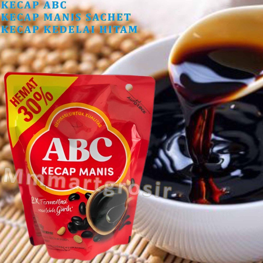 

Kecap ABC / Kecap Manis Sachet / Kecap Kedelai Hitam / 300gr