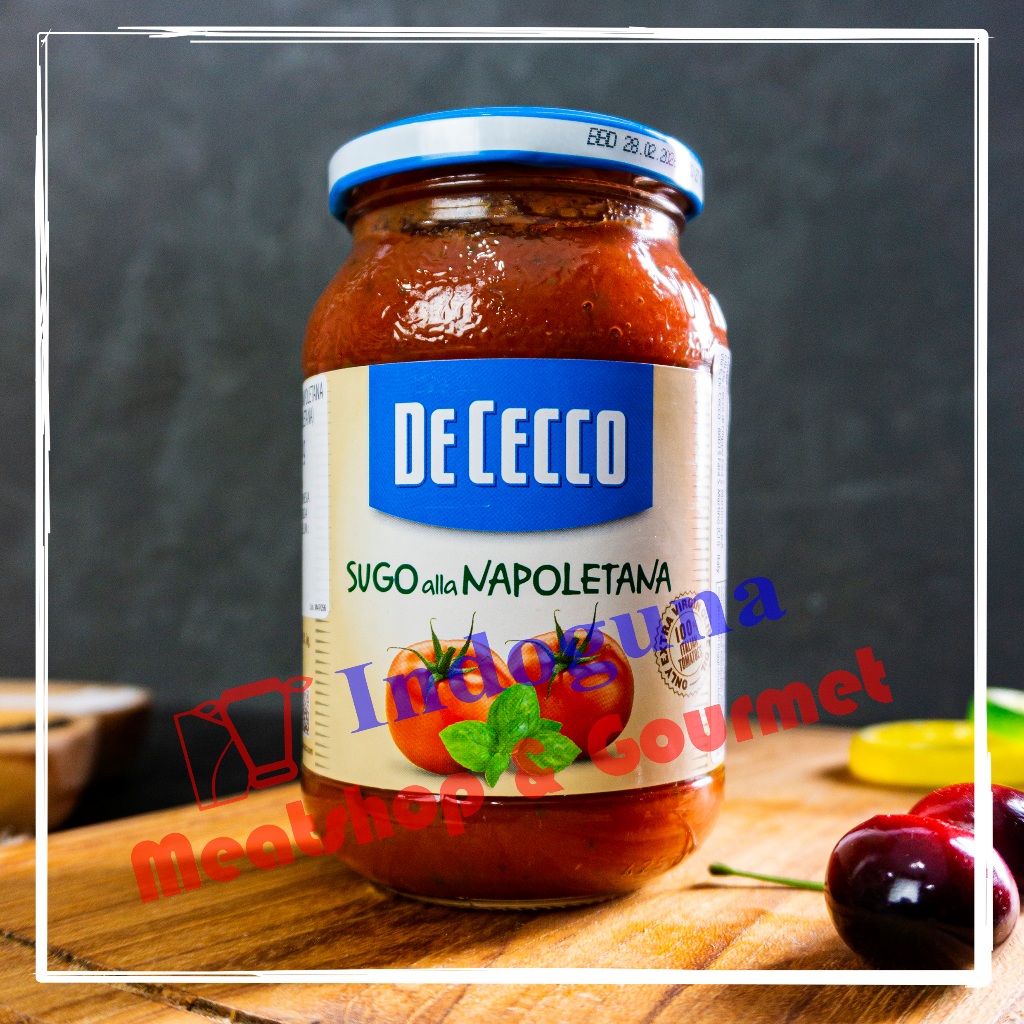 

De Cecco Dececco Sugo Alla Napoletana Tomat Olive Oil Basil 400gr