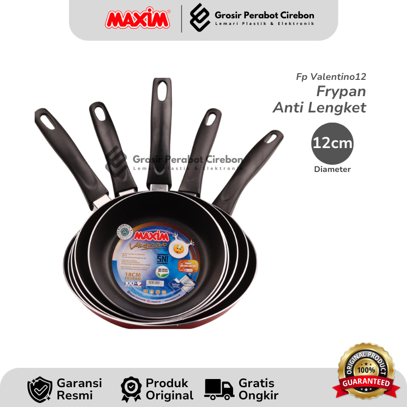 MAXIM FRYPAN VALENTINO 12 CM MAXIM / FP VALENTINO 12 CM MAXIM