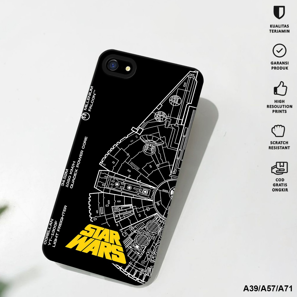 Case Oppo A39/A57 2016 - Casing Hp Oppo A39/A57 Motif Starwars - Softcase Oppo A39/A57 - Softcase Hp