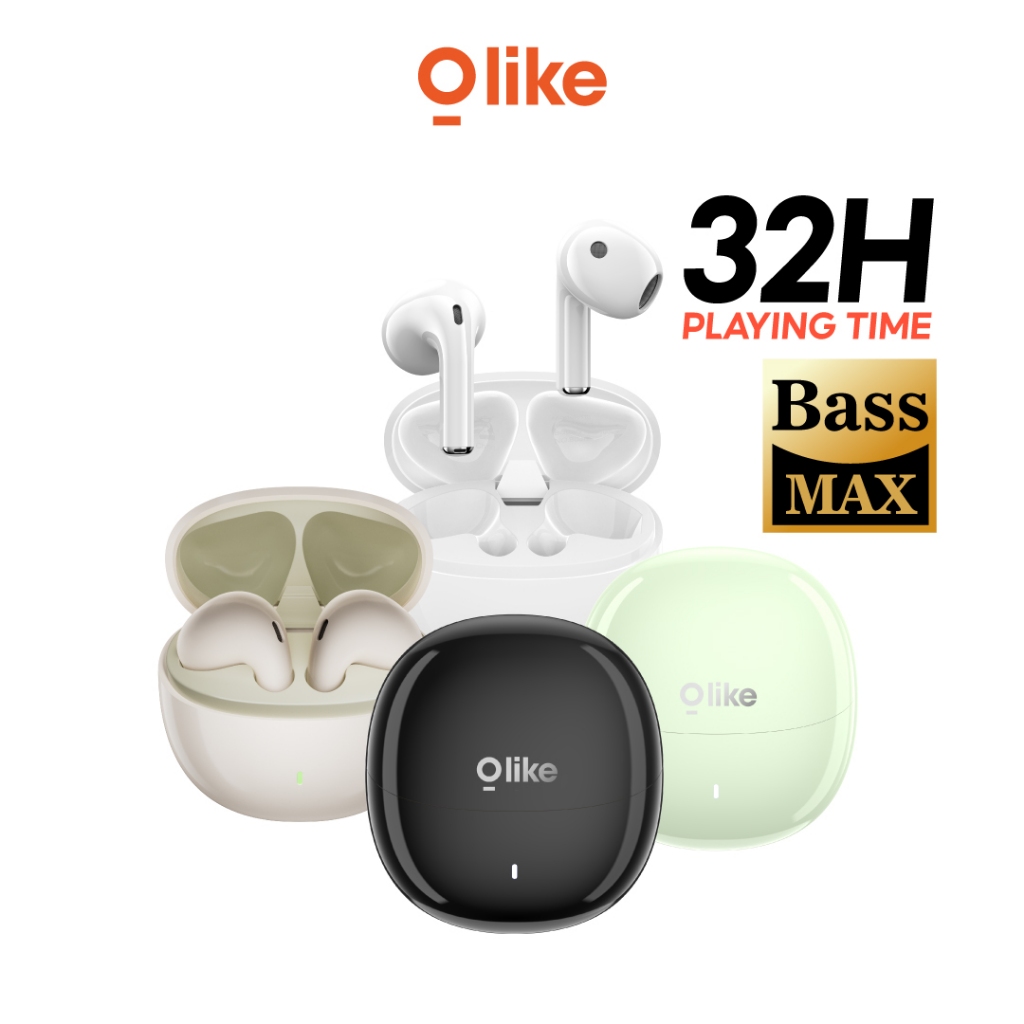 OLIKE TWS T111 Earphone Headset Bluetooth 5.3 Long Standby Time - Hifi Sound Quality - Garansi Resmi