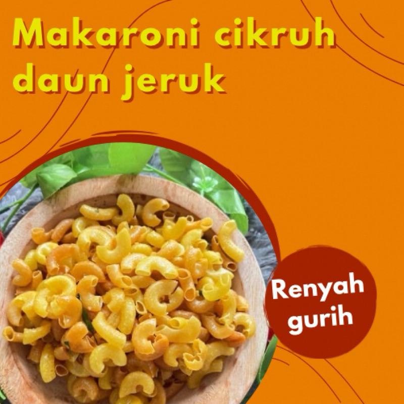 

Makaroni cikruh kemasan 70gr/ cemilan si neng