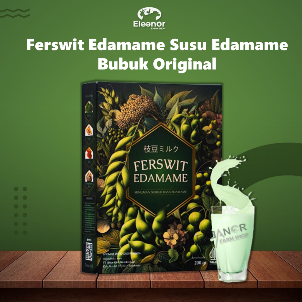 

Ferswit Edamame Susu Edamame Minuman Serbuk Rasa Edamame Jepang Original