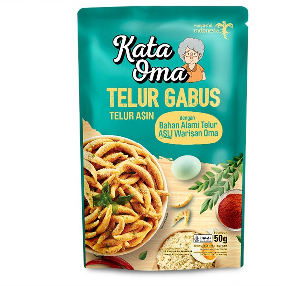 

Kata Oma Telur Gabus Rasa Telur Asin - Cemilan Kue Gabus 50 Gr