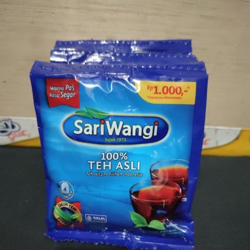 

Teh Sariwangi, 1renceng isi 12sachet@1sachet isi 4kantong teh