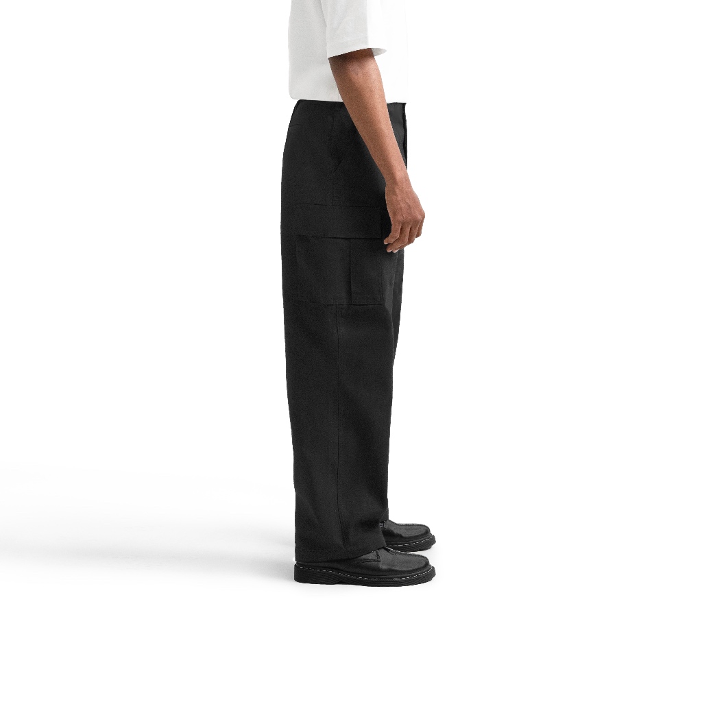 RJ6 Celana Panjang Pria Wide Loose Cargo Work Pants by CELANASTUDIO