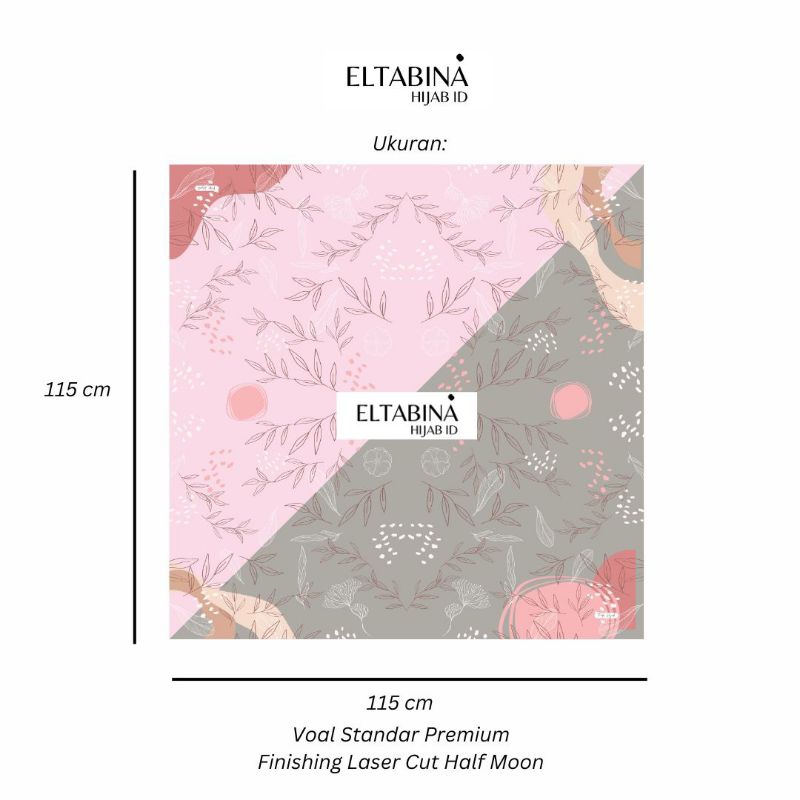 FAFA HIJAB Hijab Voal Motif 3in1 dengan 3 Model Dalam 1 Hijab