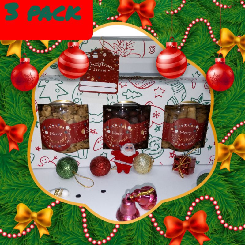 

Hampers Natal isi 3 box