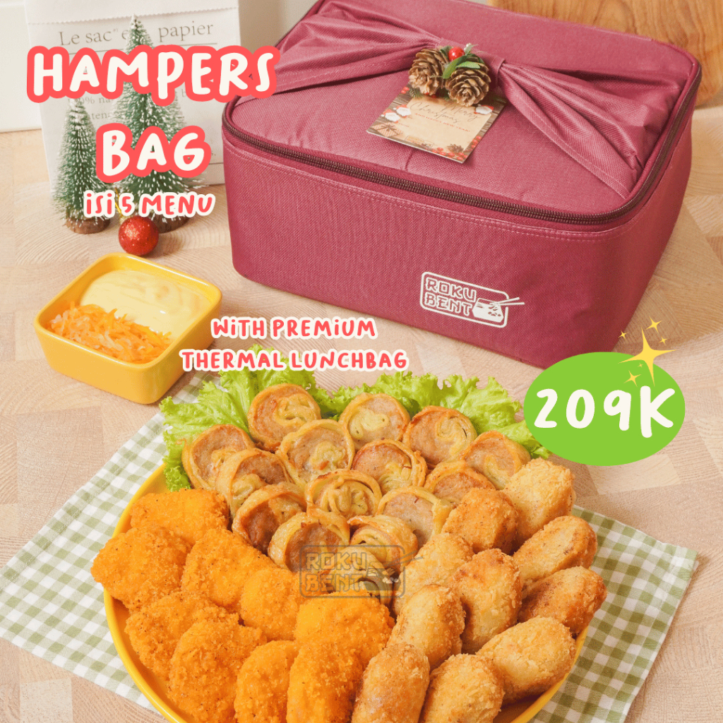 

Christmas Hampers BAG Roku Bento Bandung - Parsel Natal Bingkisan Tahun Baru Frozen Food