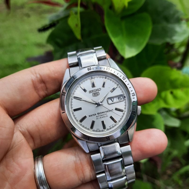 Seiko 5 Automatic SNKF49K1 Silver SNKF49 7s26-03C0