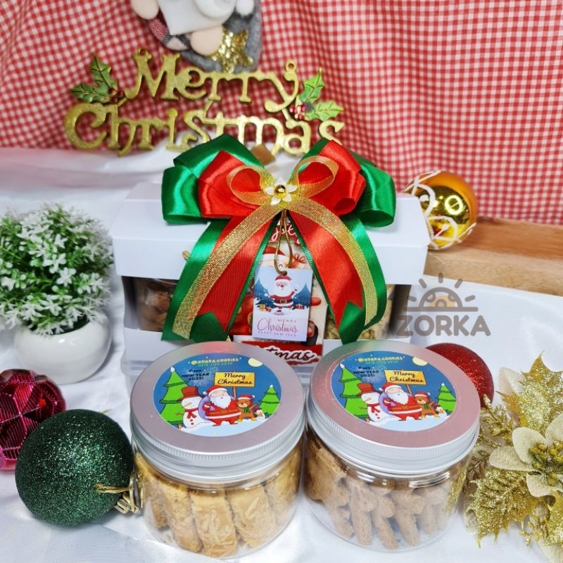 

Hampers Natal/ Christmas Hampers Gluten Free Cookies (2 pcs Toples 400ml)