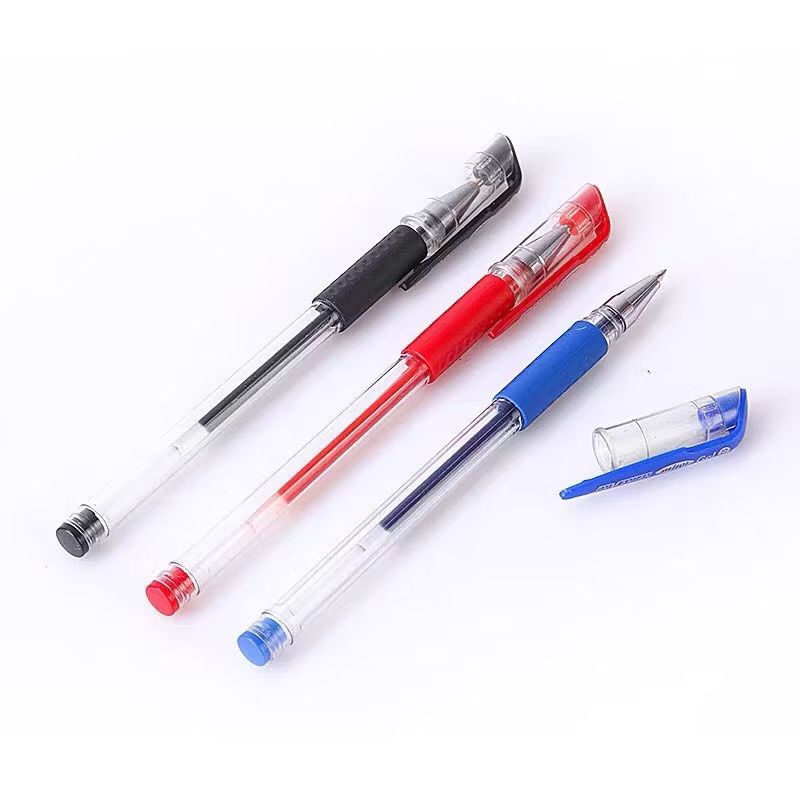 

Pena Gel 0.55mm Standard Pulpen Gel Standard Bolpoin Cair Alat Tulis Sekolah Bolpen Warna Hitam Biru Merah