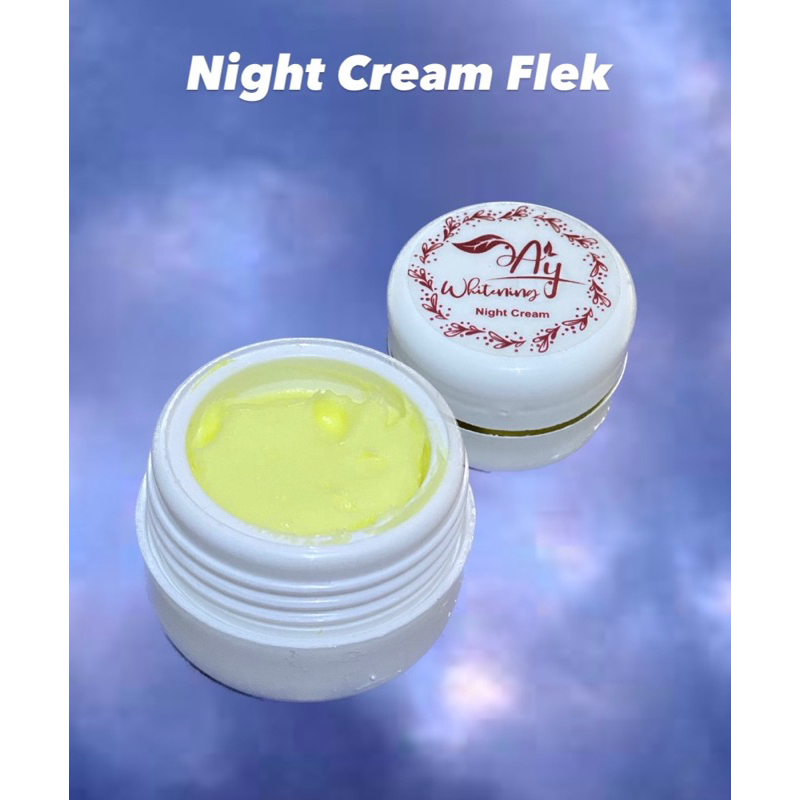 NIGHT CREAM FLEK AY WHITENING