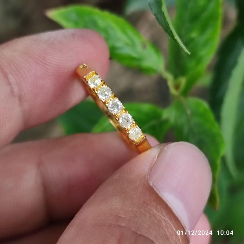 PROMO cincin listring berlian asli eropa free memo