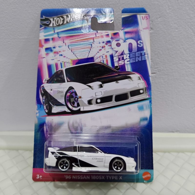 Hot Wheels 96 Nissan 180SX Type X 90 Street Scene