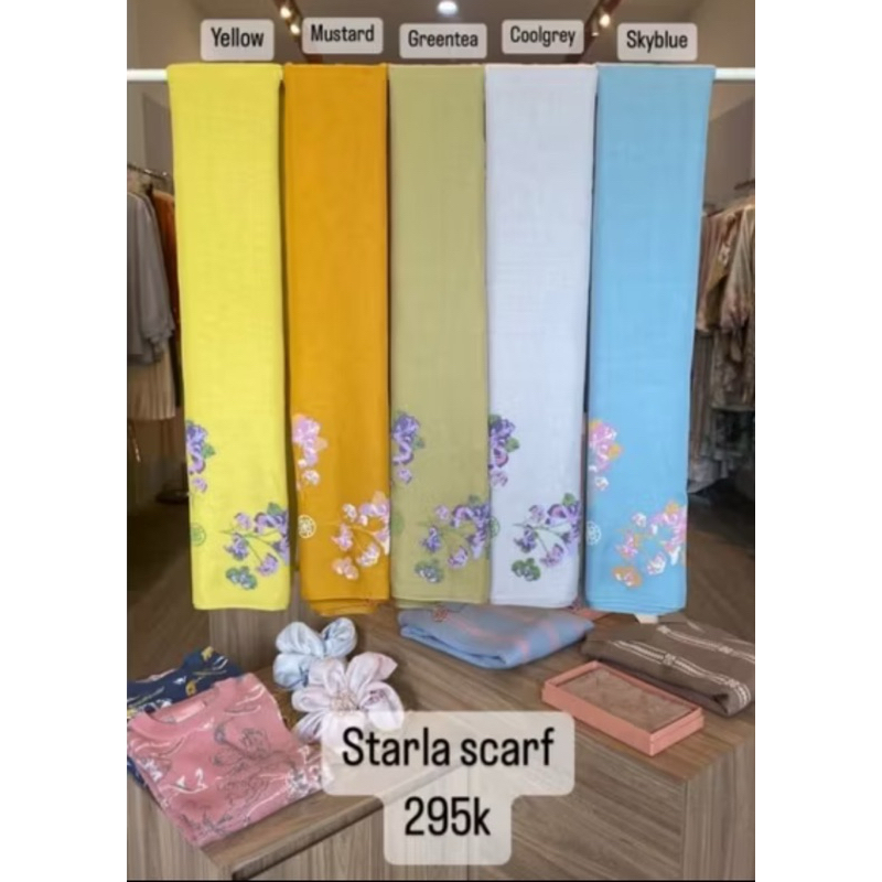 STARLA SCARF RIA  MIRANDA, NEW ORIGINAL WITH BOX
