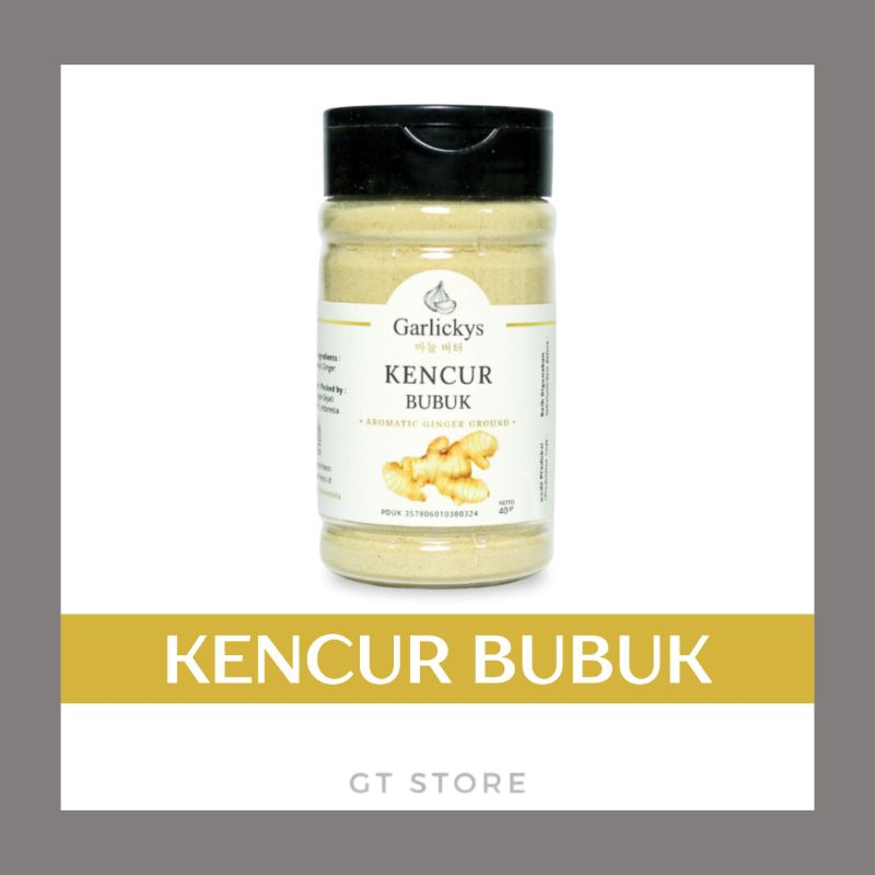 

Kencur Bubuk Murni Aromatic Ginger Ground Garlickys