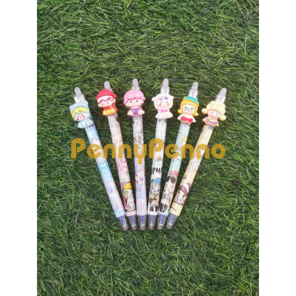 

Pulpen Gel Hapus Model Popmart Molly Pen Mekanik Bisa Hapus Hacipupu